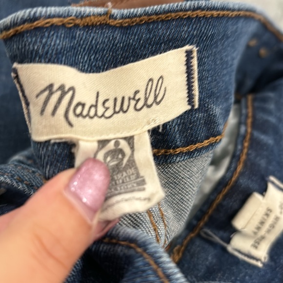 Madewell 10” High Rise Skinny Jeans - Picture 4 of 8